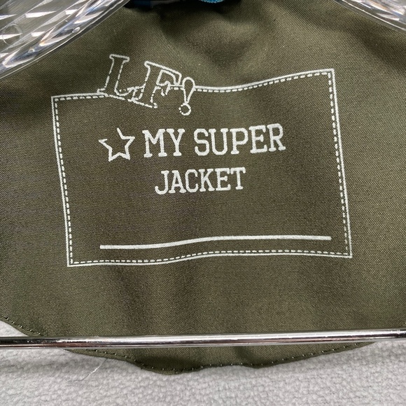 🎁5/$25 LIEF Fashion Vest Boys Size 7 My Super jacket Insulated Removable Hood - Picture 10 of 13